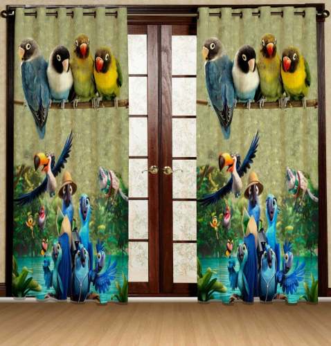 Fancy Digital Printed Door Curtain At Wholesale