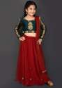 Designer Work Net Girl Lehenga