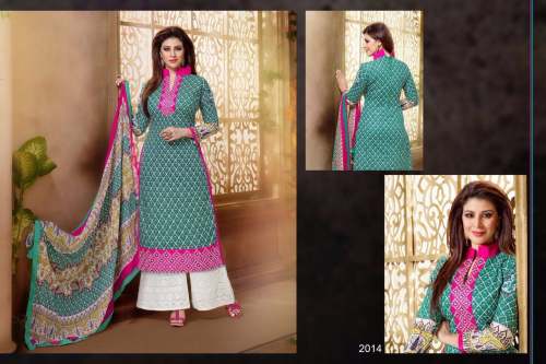 Designer Kurtis With Chikan Palazzo With Dupatta by Sanskar Boutique