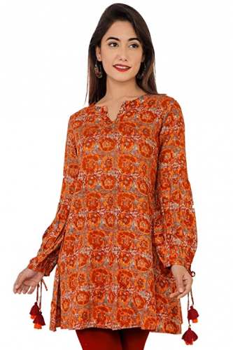 Get Cotton Women Short Kurti By Bright Cotton by Bright Cotton