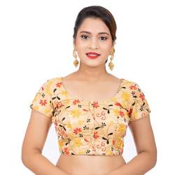Biyu Being With You Womens Saree Blouse