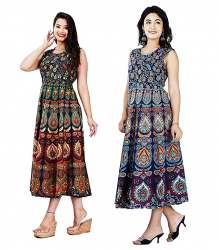 Buy G for Girl Brand Printed Cotton Kurti Combo