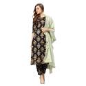 Get Idalia Brand Kurti Pant Dupatta Set At Retail