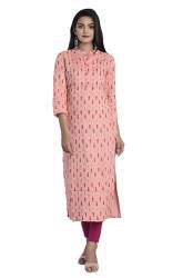 Get KBZ Brand Rayon Straight Kurti At Wholesale