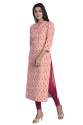 Get KBZ Brand Rayon Straight Kurti At Wholesale thumb 1