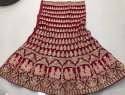 Dulhan Red Ras Garba Lehenga Choli 