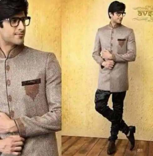 Functional wear Mens Indo western  by Meena Collection