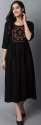 Women Embroidered Rayon A-line Kurti