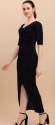 Women Bodycon Black Dress thumb 3