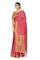 Womens Banarasi Silk Tussle Saree  thumb 3
