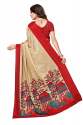 Womens Khadi Silk Printed Saree with Blouse thumb 3