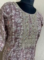Elegant Muslin Printed Kurti Collection 