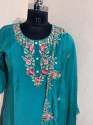 Modal Embroidered Kurti Pant Set  thumb 3