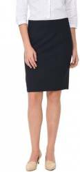 Allen Solly Navy Blue Short Skirt