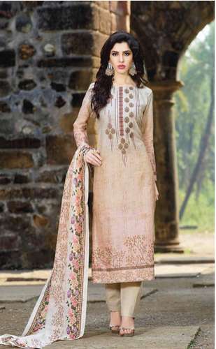 Premium Quality Chanderi Dress Material for Women  by Aditya Closet