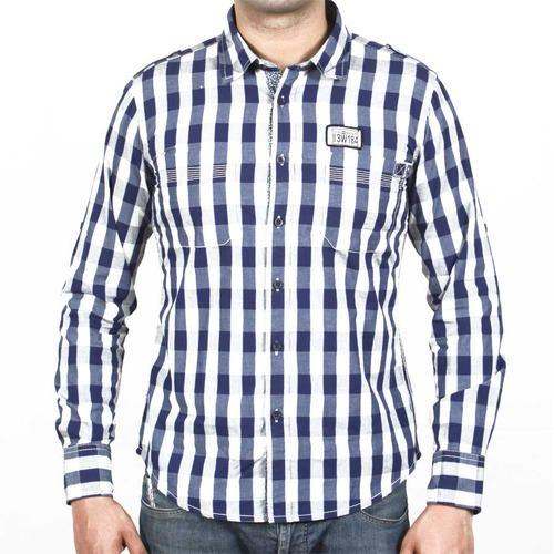 Mens Casual Checks Shirt by Apparel Corner