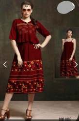 Ladies Long One Piece Dress