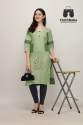 Cotton Embroidery Kurti