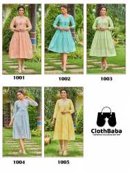 Cotton Malmal One Piece With Handwork And Print