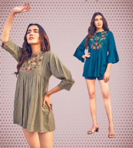 Designer Girls Top At Wholesale rate