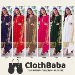 Fancy Kurti In Rayon Foil Print With Dupatta