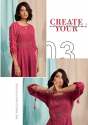 Fancy Weaving Slub Fabric Stylish Kurtis thumb 11