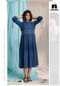 Fancy Weaving Slub Fabric Stylish Kurtis thumb 8