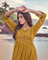 Girls Viscose Georgette Kurti