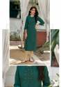 Heavy Lining Fancy Rayon Hand Embroiderd Kurti thumb 7