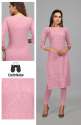 Heavy Rayon With Sequence Work Fancy Kurtis