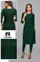 Heavy Rayon With Sequence Work Fancy Kurtis thumb 5