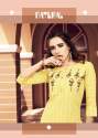 Ladies 100% Cotton Embroidery Work Kurti thumb 2