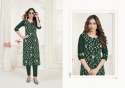 Ladies Cotton Magic Slub Fancy Kurtis thumb 6