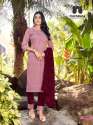 Ladies Designer Kurti Pant And Dupatta Set thumb 8