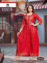 Ladies Fancy Rayon Kurtis thumb 4