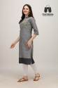 Ladies Straight Cotton Kurti 