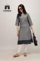 Ladies Straight Cotton Kurti  thumb 2