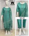 Modal Viscose Mirror Embroidery Suits (SH-01)