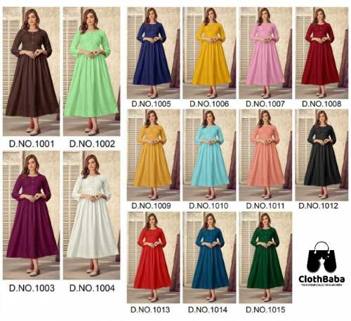 Partywear Rayon Sequence Schiffli Work Gowns