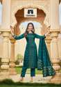 Designer Suit With Viscose Jacquard Butti Fabric thumb 12