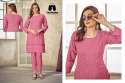 Rayon Partywear Schiffli Work Kurtis thumb 9