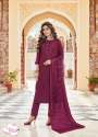 Rayon Schiffli Work Readymade Suit thumb 14