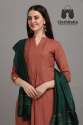 Viscose Rayon Full Inner And HandWork Fancy Kurti thumb 1