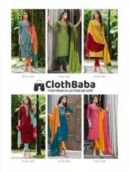 Viscose Rayon Hand Embroidered Readymade Suit
