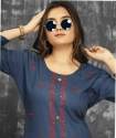 Women 14 KG Rayon Sequence Work Kurti With Bottom thumb 2