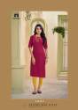 Women Cotton Slub Embroidery Work Kurtis thumb 2