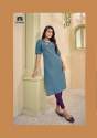Women Cotton Slub Embroidery Work Kurtis thumb 13
