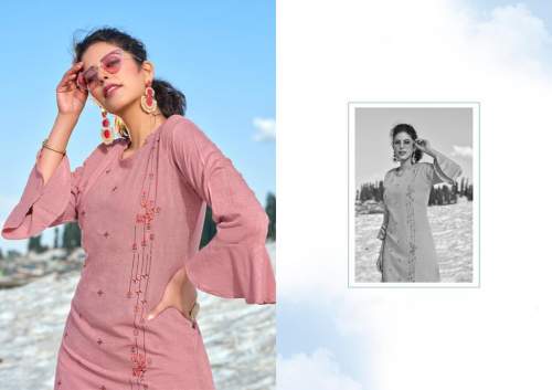 Women Pure Milange Viscose Kurti