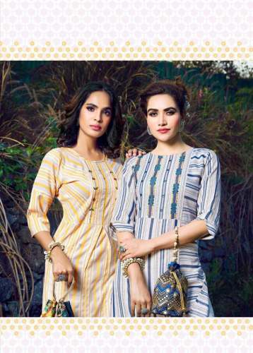 Women Rayon Cotton Fancy Kurti