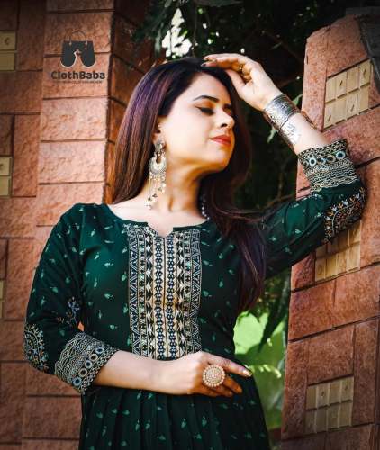 Women Rayon Printed Kurti